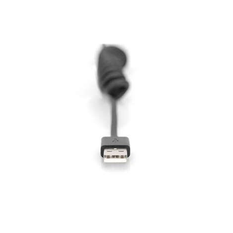 Digitus | USB-C cable | Male | 24 pin USB-C | Male | Black | 4 pin USB Type A | 1 m - 4
